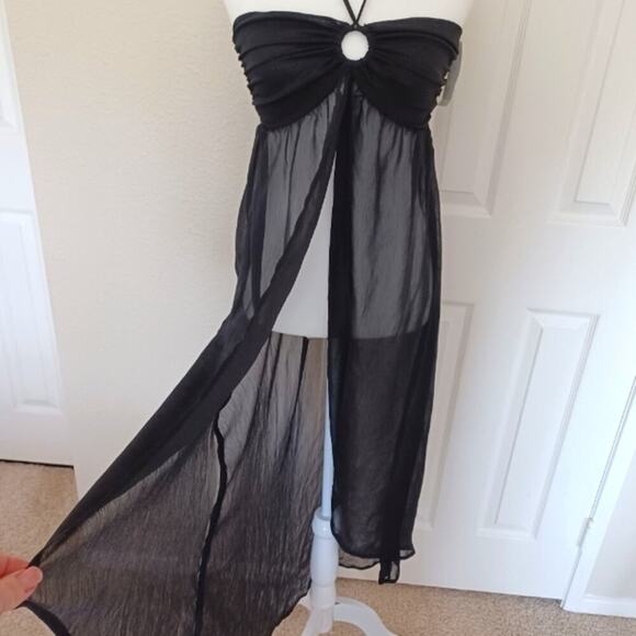 Tommy Bahama Halter Swim Coverup Black Size S NWT - Picture 12 of 16